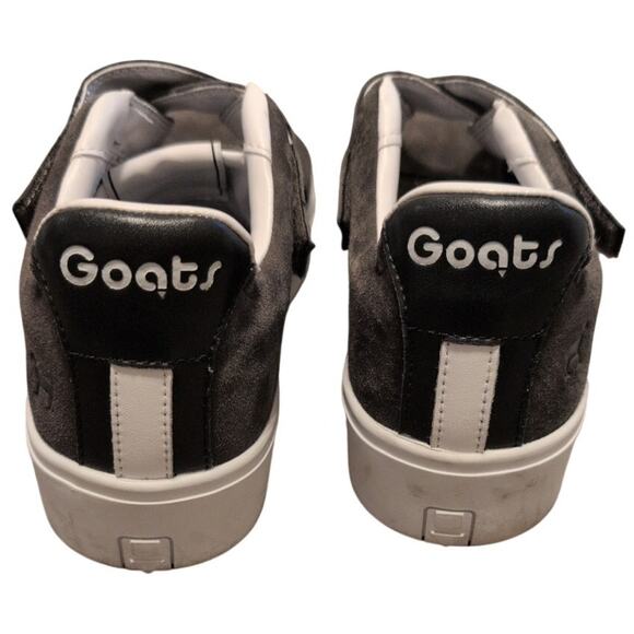 GOATS Gray Suede Platform Sneakers | Crisscross Straps | Women’s 7 | EUC - Picture 7 of 7